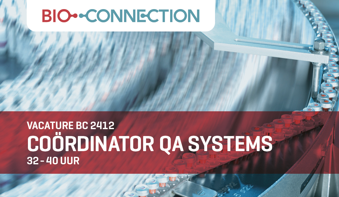 BC2412 Coördinator QA Systems