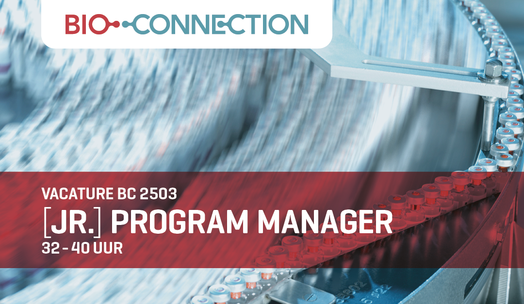 BC2503 (Jr.) Program Manager